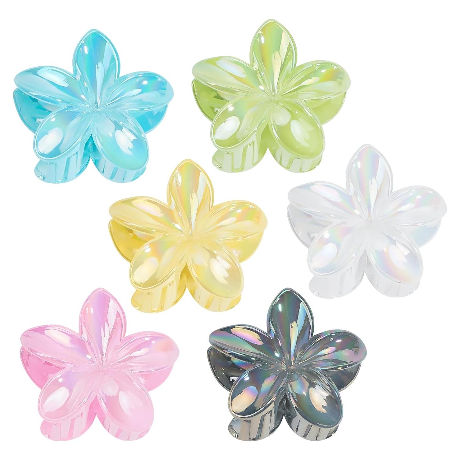 Clip de Cabello Floral Kivzex 6 Piezas para Mujeres y Niñas