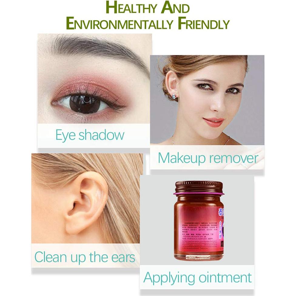 Hisopos de Algodón Orgánico Ecológicos EYX Formula - 400 Unidades