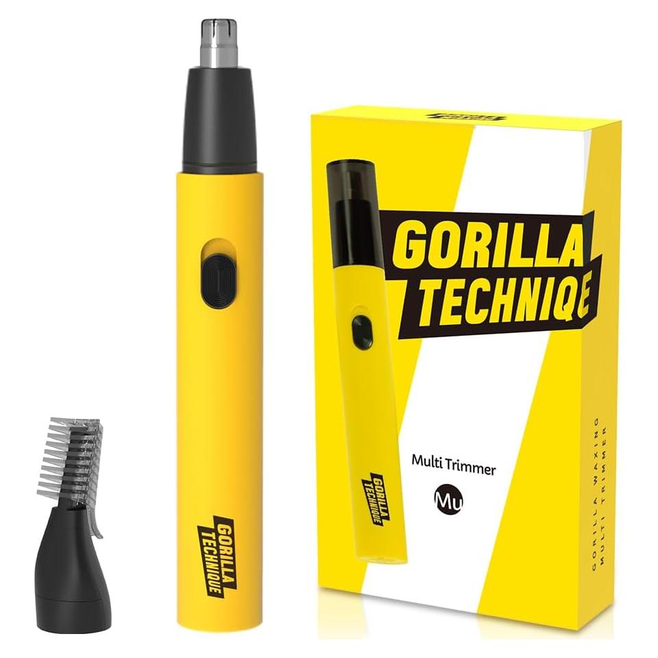 Recortadora de Vello Nasal y Orejas Gorilla Technique 2 en 1