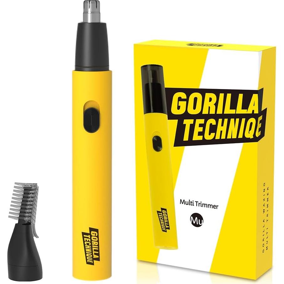 Recortadora de Vello Nasal y Orejas Gorilla Technique 2 en 1