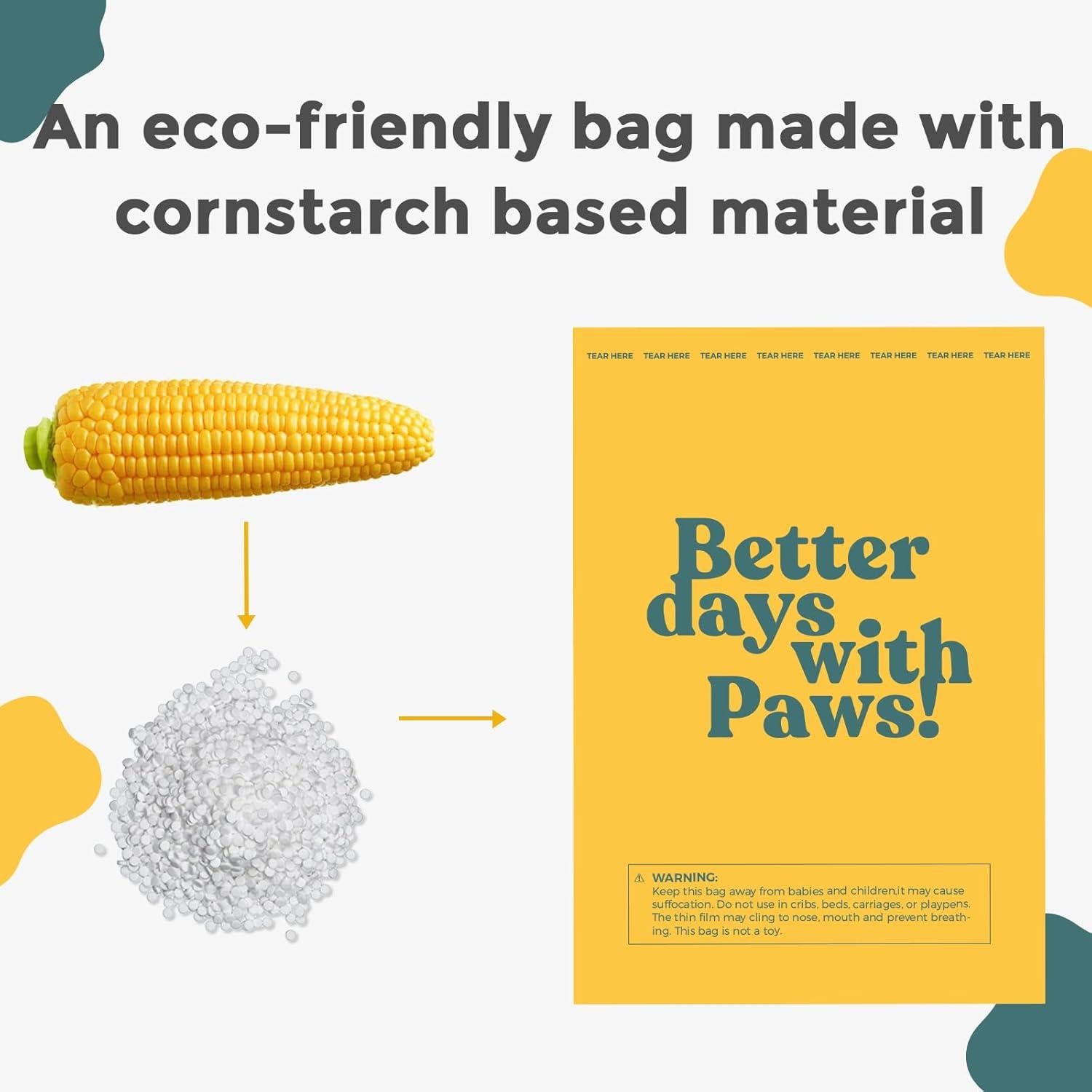 Bolsas para Excremento de Perro PAWSHOLIC 120 Unidades Lavanda