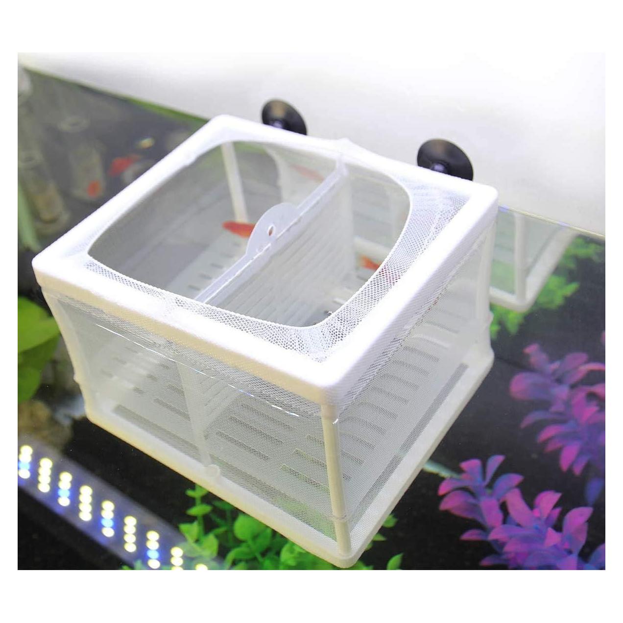 Caja de cría de peces Senzeal Incubadora Alevines 16x14cm