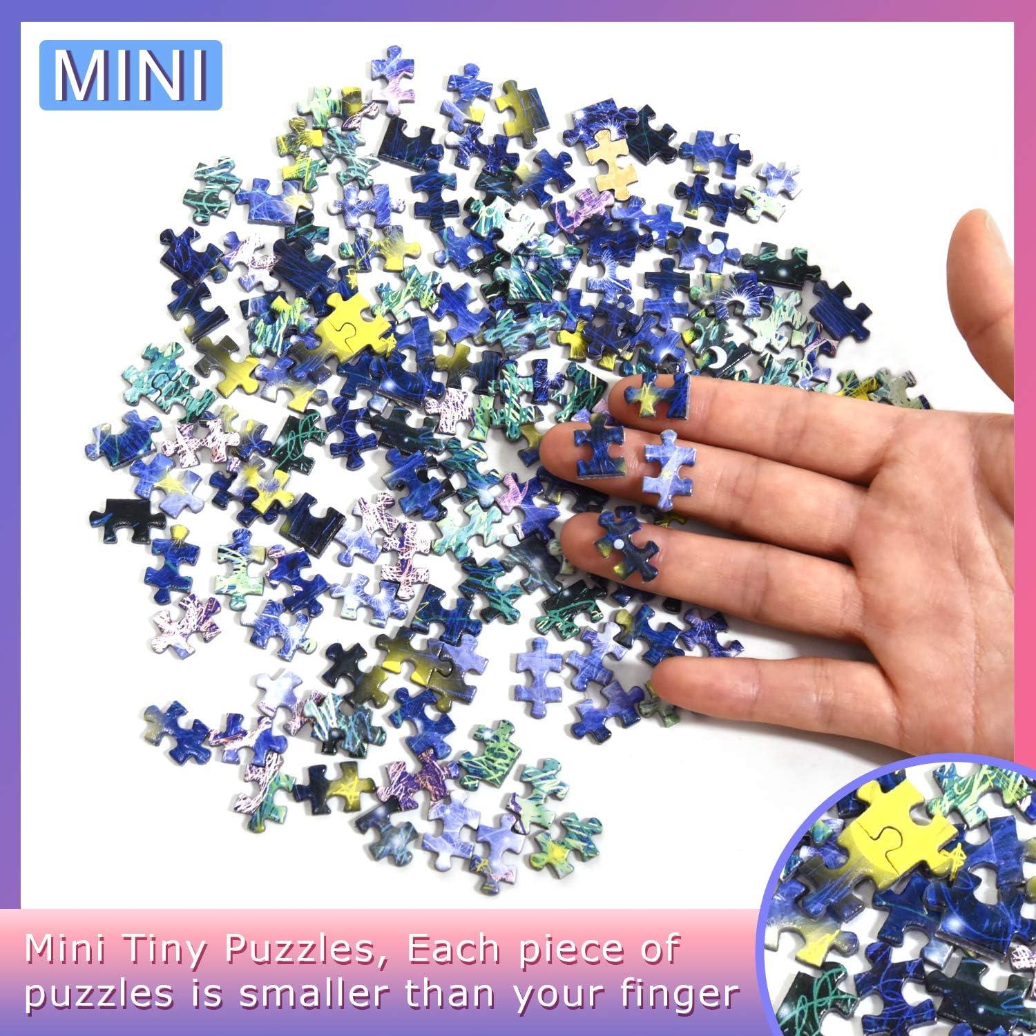 Paquete de 3 Mini Rompecabezas 150 Piezas Wifreo 15x10 cm