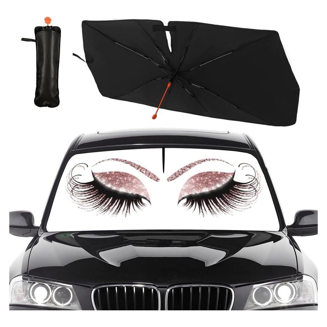 Sombrilla de Parabrisas Socira Gorgeous Eyelash 145x76 cm