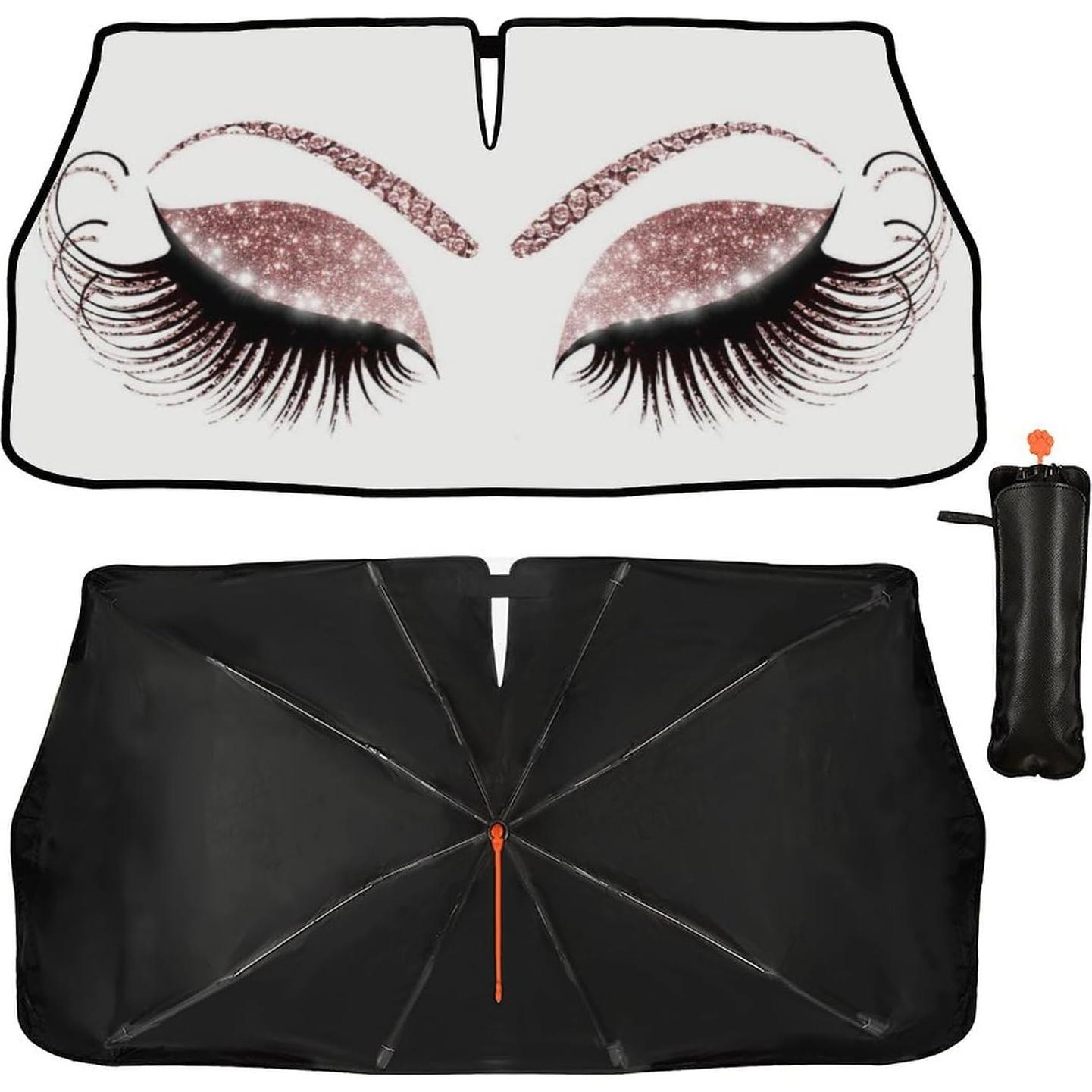 Sombrilla de Parabrisas Socira Gorgeous Eyelash 145x76 cm