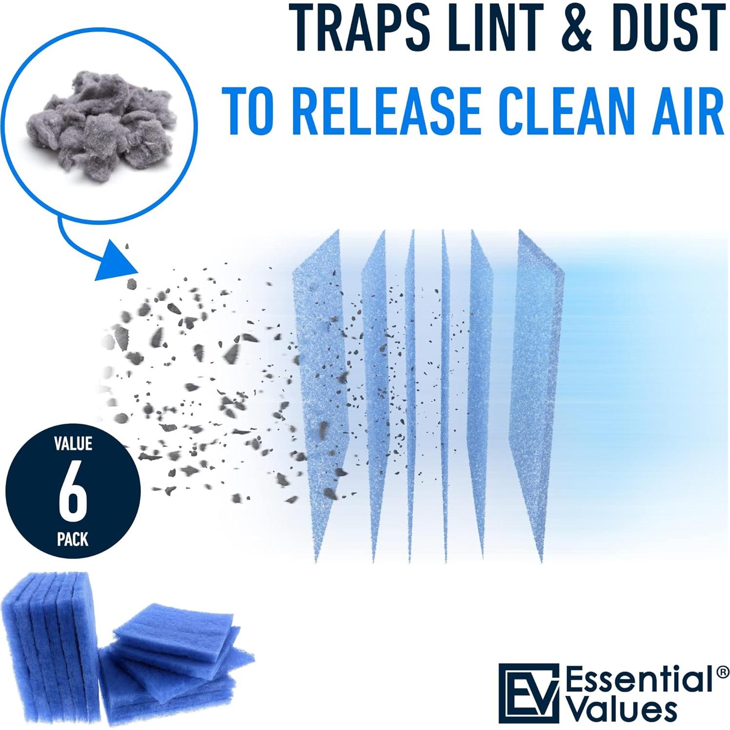 Filtros de Reemplazo 6 Paquetes Valores Esenciales para BetterVent