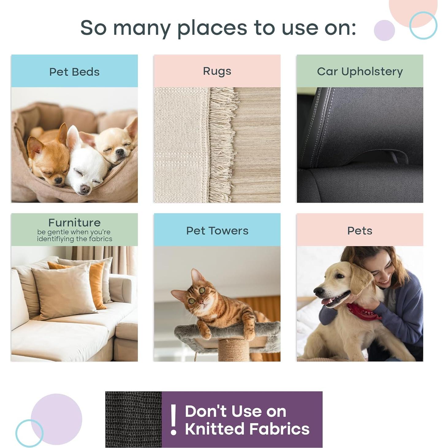 Removedor de Pelo de Mascota Uproot Clean Pro - Multi Tela