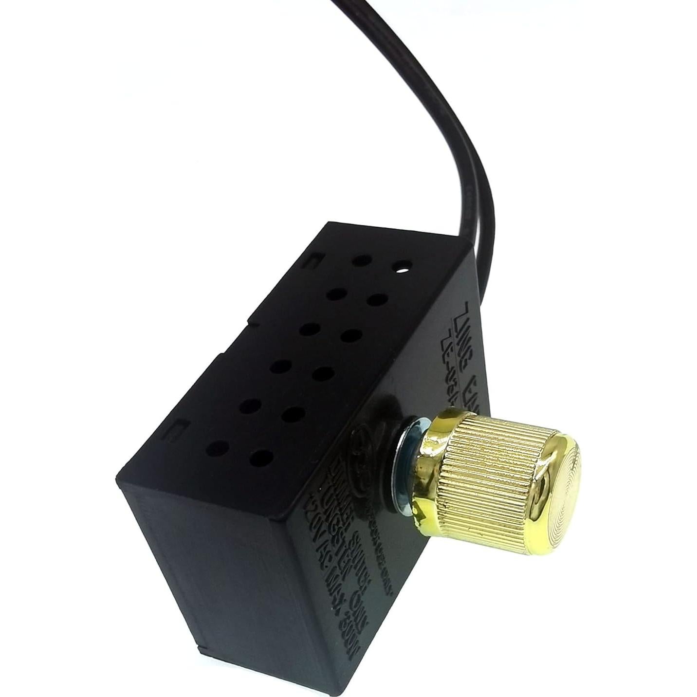 Interruptor Regulador Rotativo Zing Ear ZE-03A 300W 120V