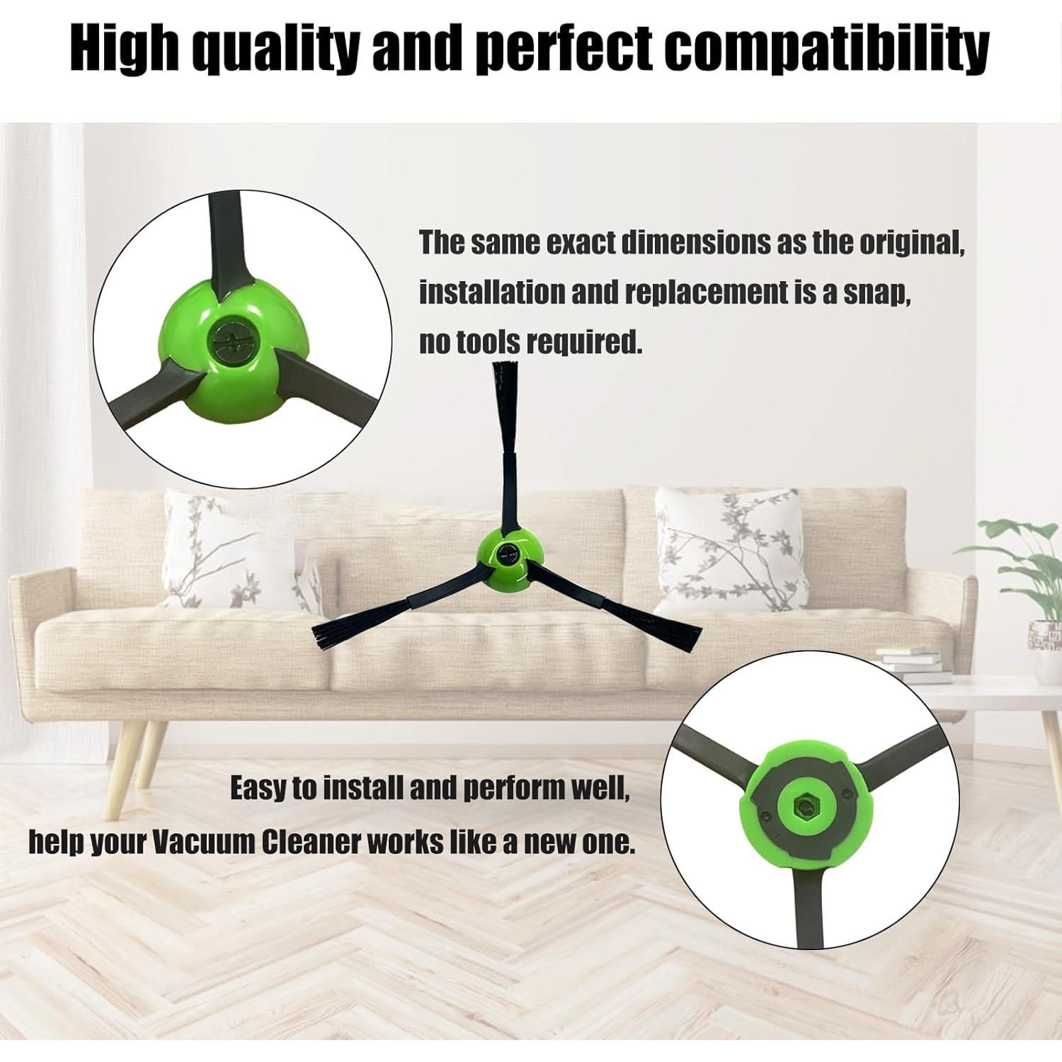 Paquete de 12 Cepillos de Barrido Eifrthe para iRobot Roomba i, e, j Series