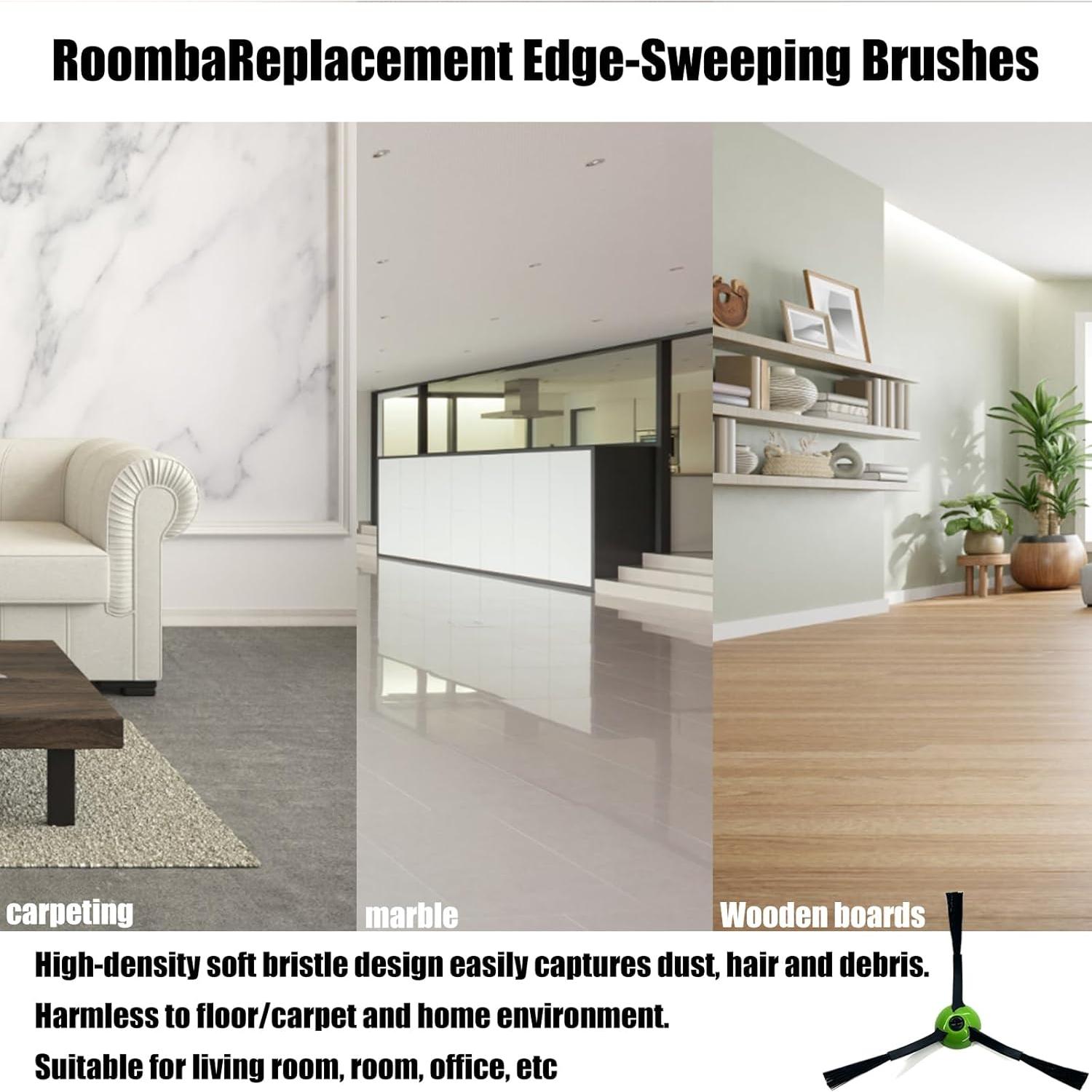 Paquete de 12 Cepillos de Barrido Eifrthe para iRobot Roomba i, e, j Series