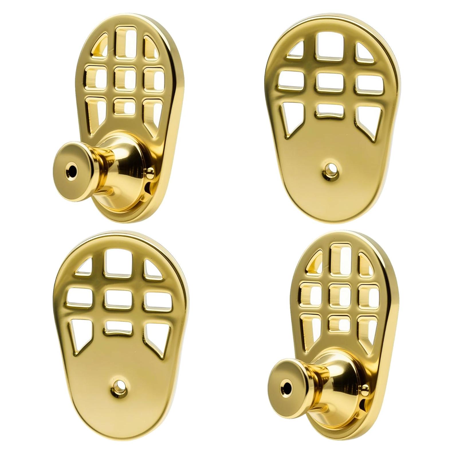 Respaldo de Pendientes Aeloer Oro 4 Pcs Malla Anticaída