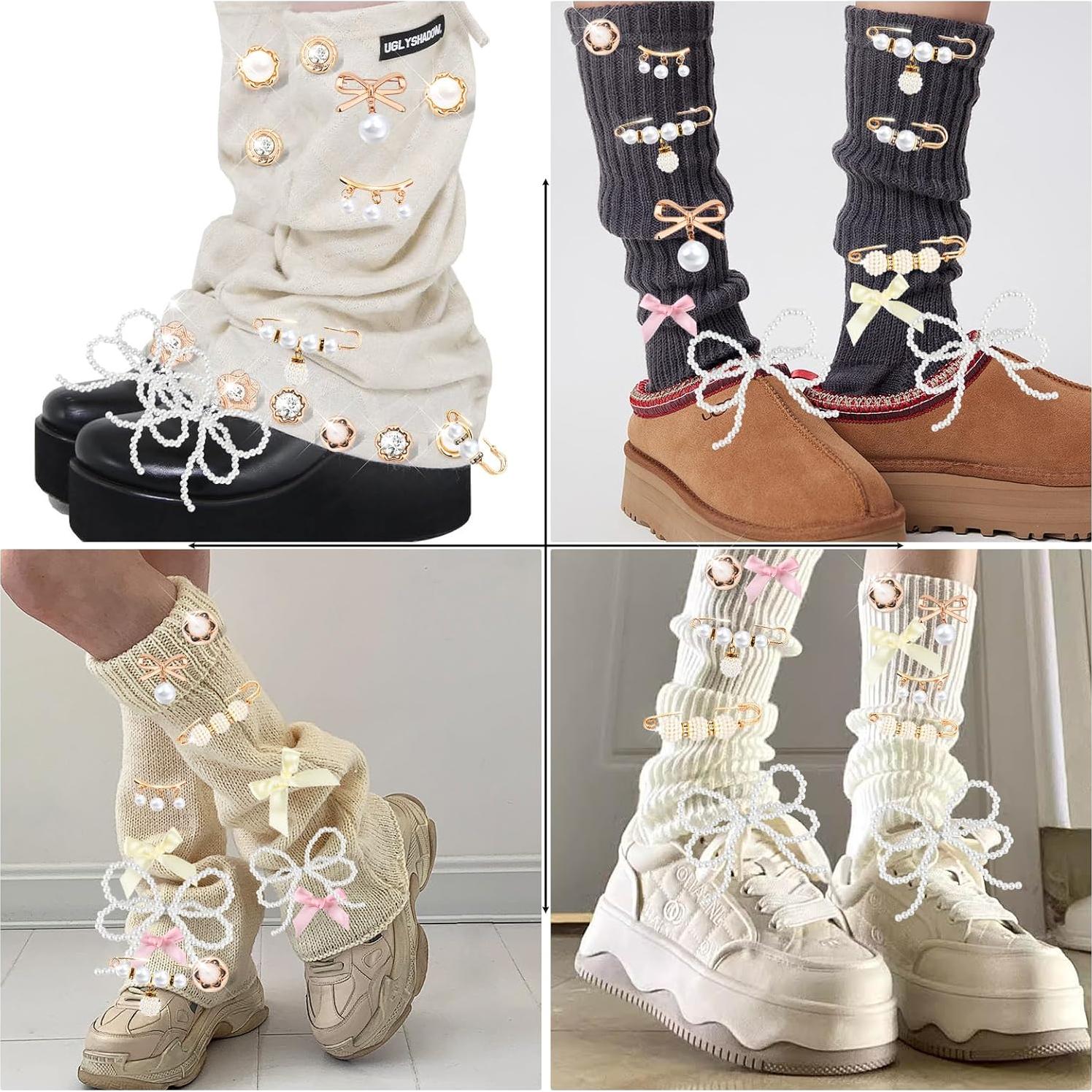 Kit de 42 Encantos para Calcetines ZLSPTK - Broches y Pines