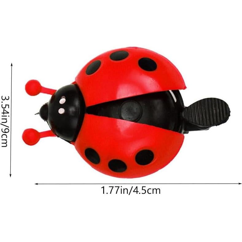 Timbre de Bicicleta Leheybia Mariquita 9x4.5x5 cm Azul