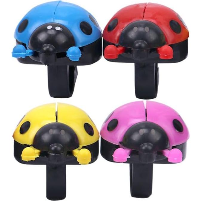 Timbre de Bicicleta Leheybia Mariquita 9x4.5x5 cm Azul