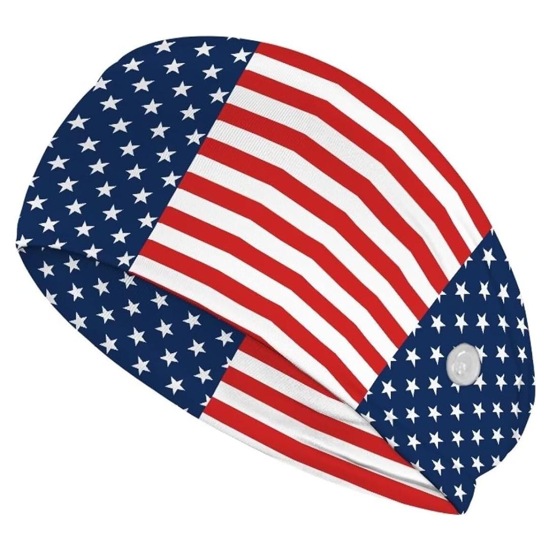 Cinta para la cabeza Babrukda con botones para mascarilla