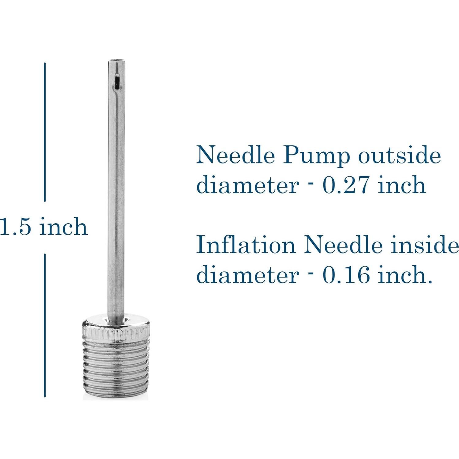 Agujas de Bomba de Pelotas TurnOnSport - Paquete de 12 Unidades