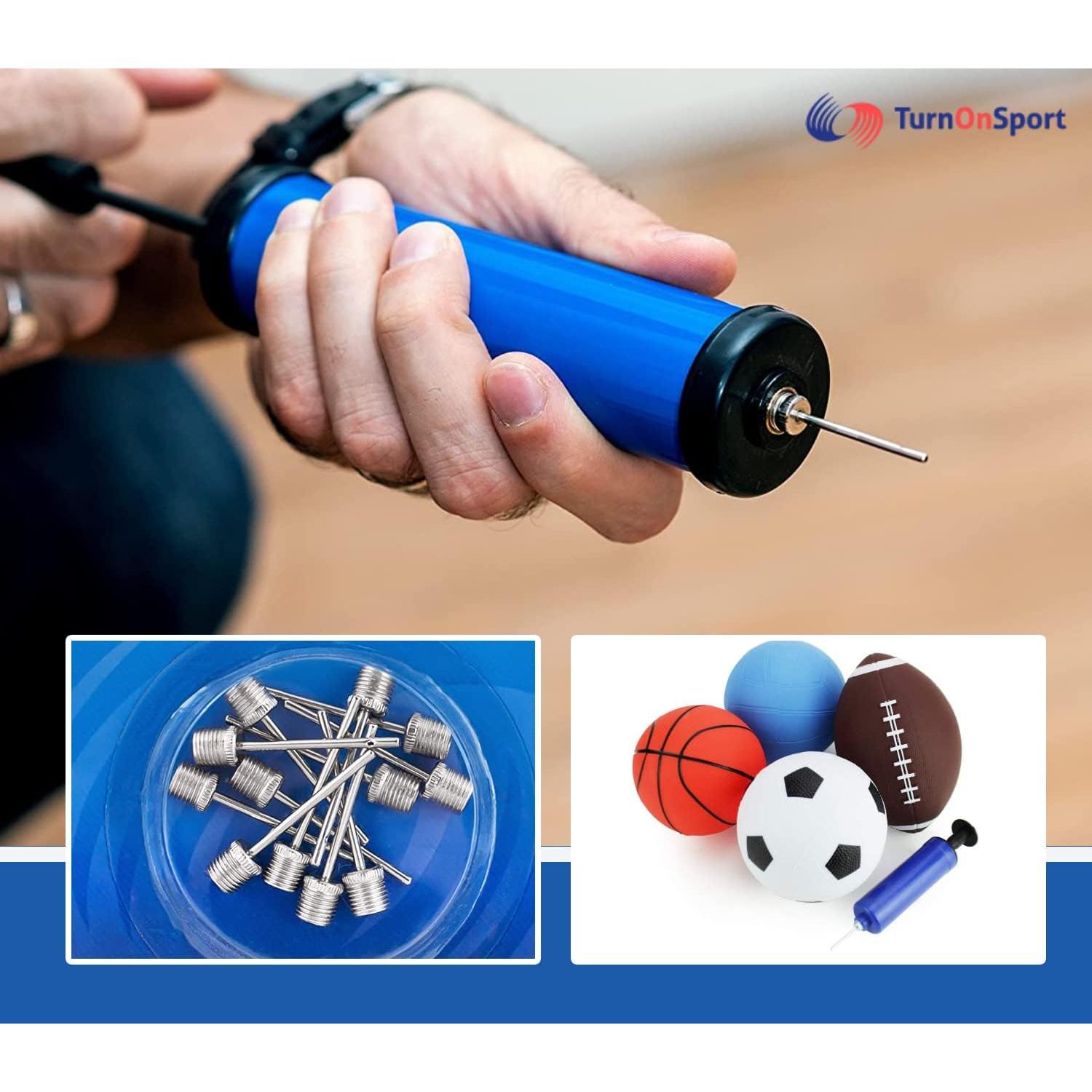 Agujas de Bomba de Pelotas TurnOnSport - Paquete de 12 Unidades