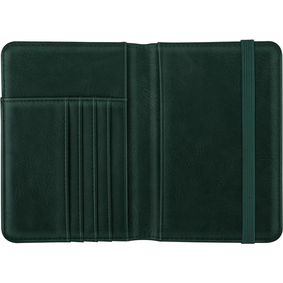 Funda de Pasaporte Coco Rossi Rosa con Bloqueo RFID para Mujeres