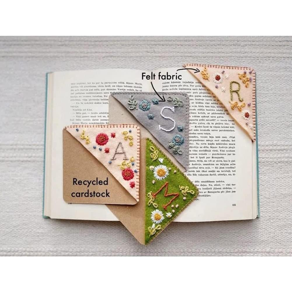 Marcador de Libro Bordado a Mano Xinhelan Invierno Personalizado