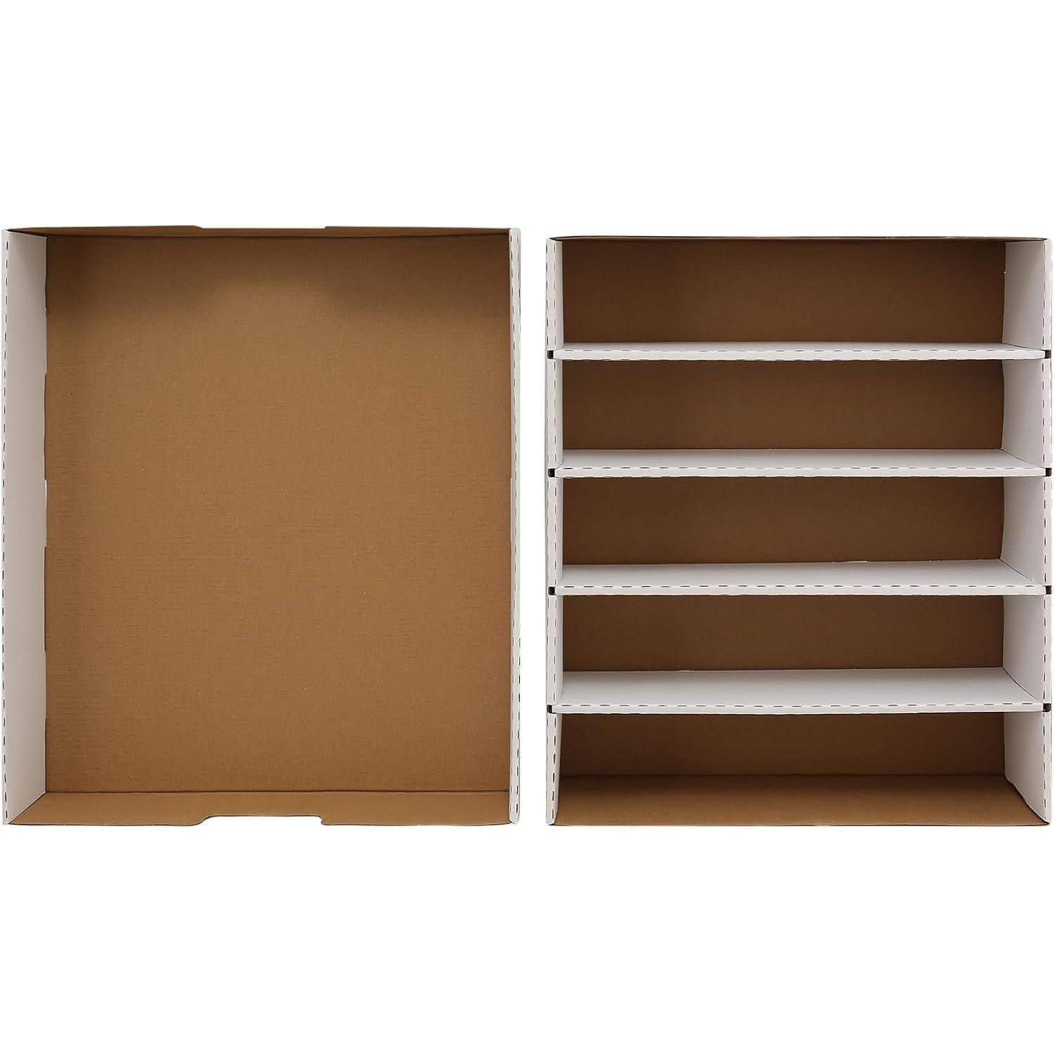 Caja de Almacenamiento de Tarjetas EBOAUSI 3950 Cartas 5 Compartimentos