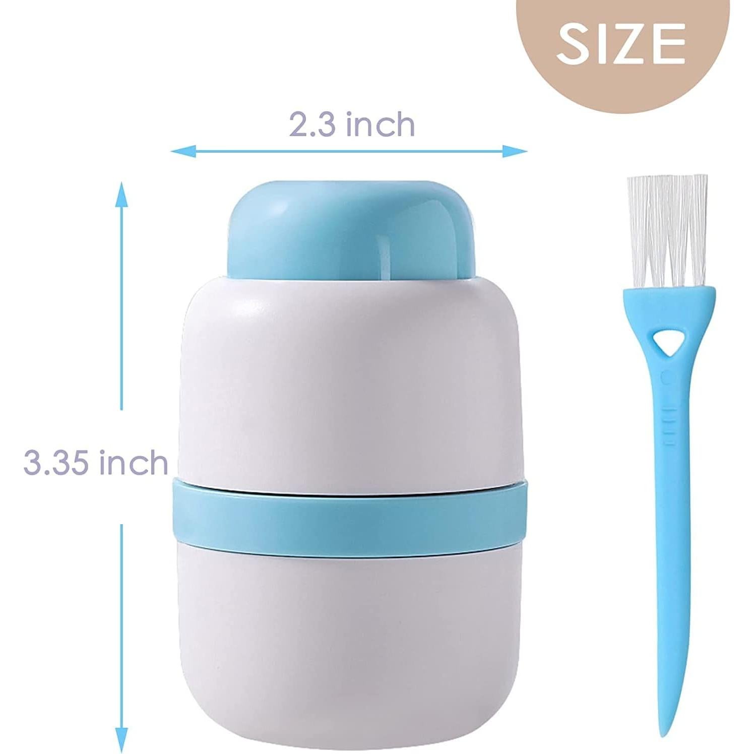 Cortador de Pastillas YJGMY Azul - Divisor 1/2 y 1/4, Portátil