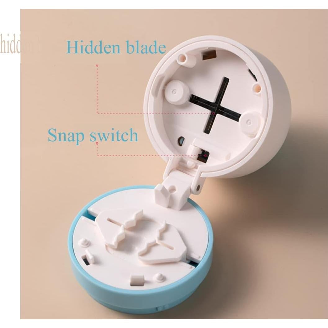 Cortador de Pastillas YJGMY Azul - Divisor 1/2 y 1/4, Portátil