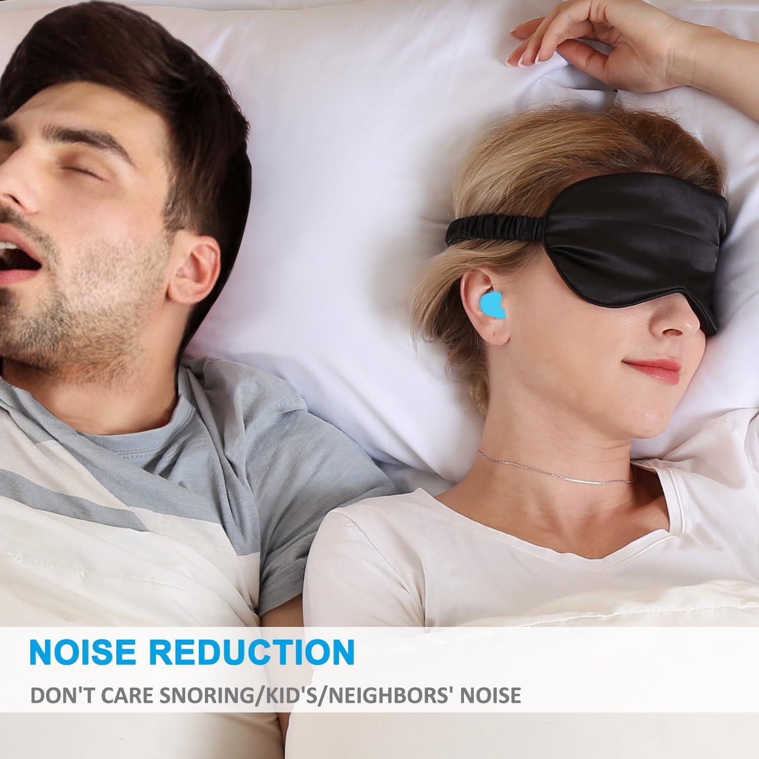 Tapones de Silicona Schiara para Dormir y Nadar - 16 Piezas