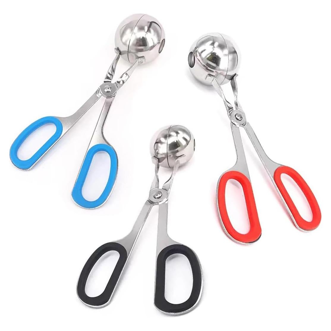 Set 3 Cucharas para Albóndigas Acero Inoxidable TuNan