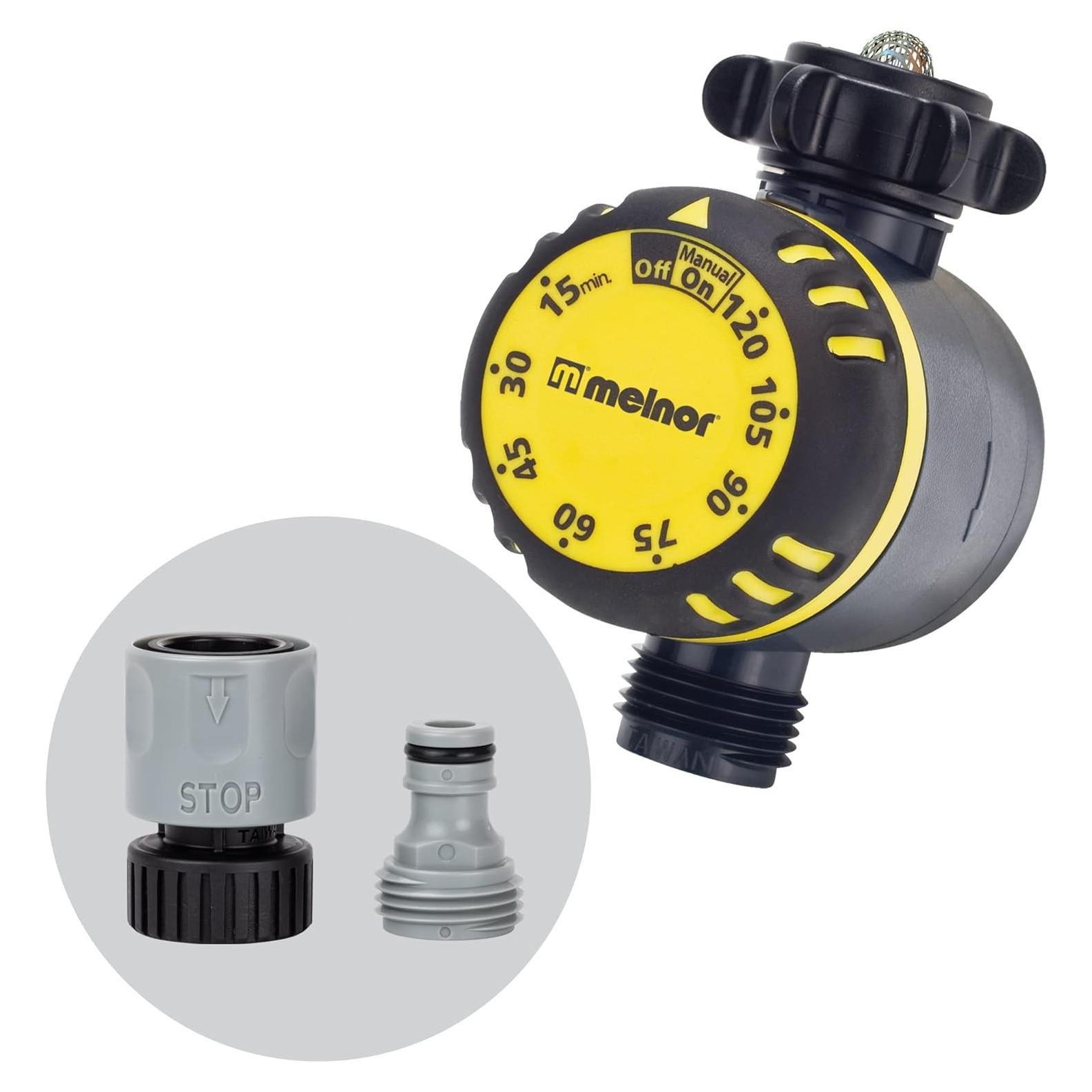 Temporizador Mecánico de Riego Melnor 65136AMZ 2 Horas