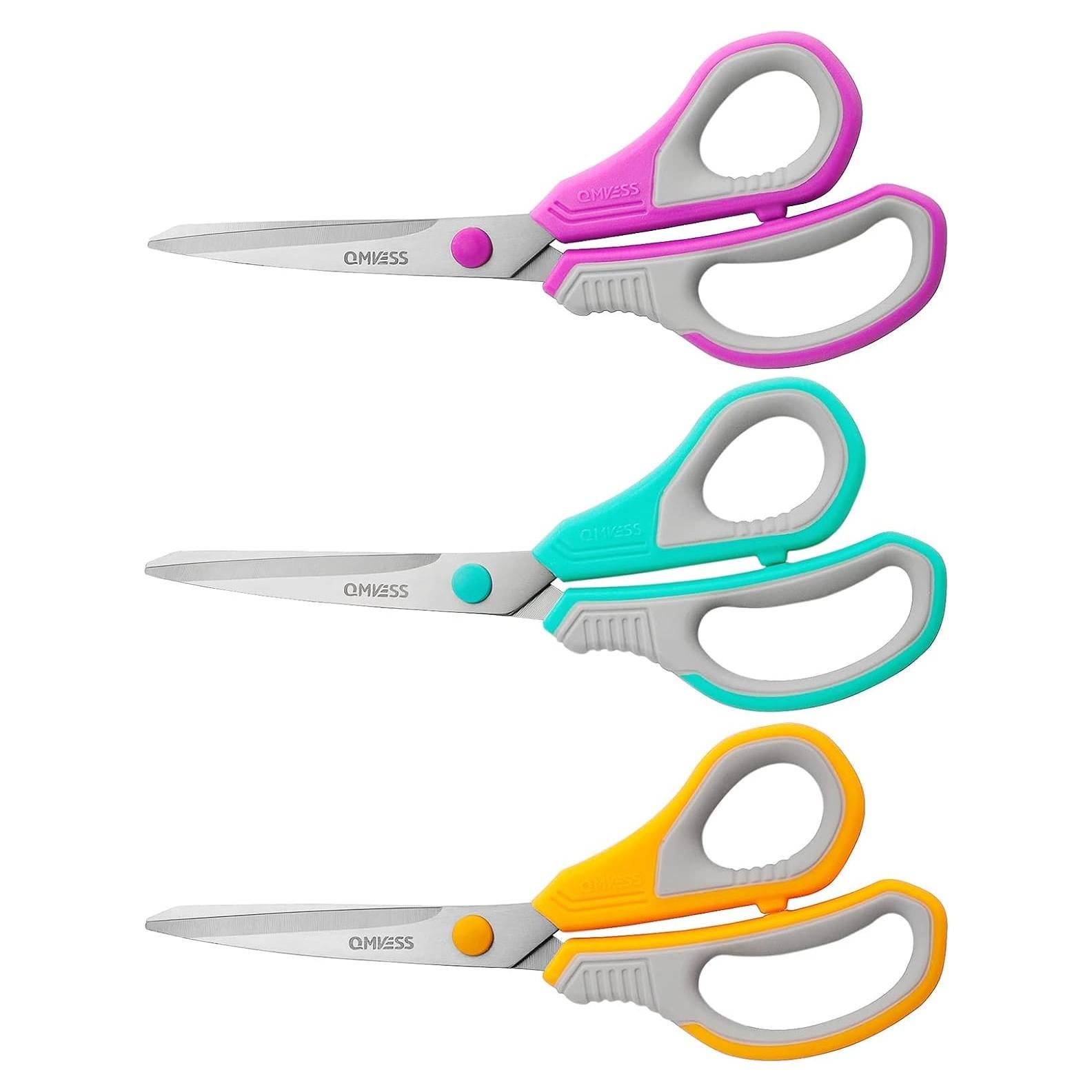 Tijeras Multiusos QMVESS 21.6 cm Paquete de 3 Afiladas