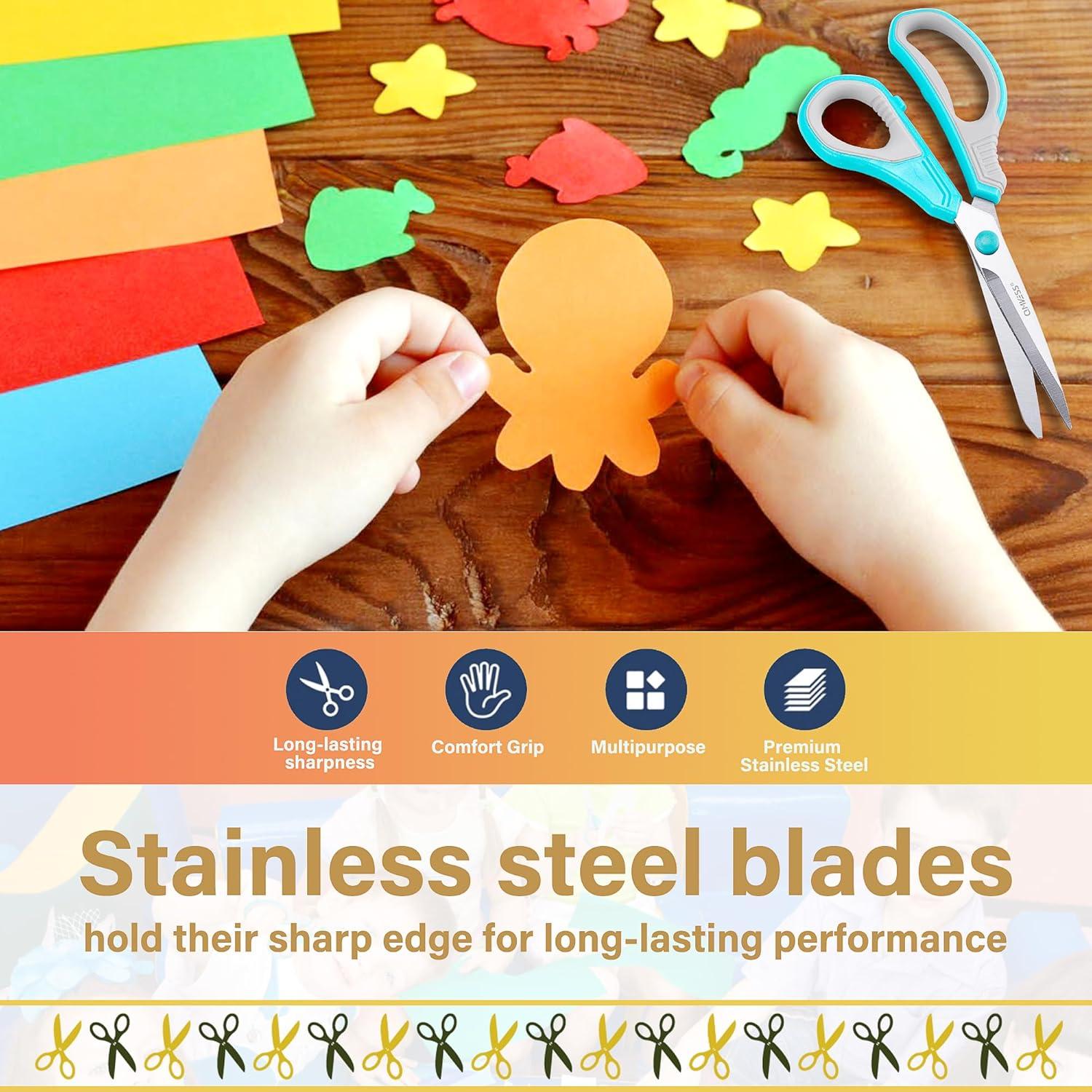 Tijeras Multiusos QMVESS 21.6 cm Paquete de 3 Afiladas