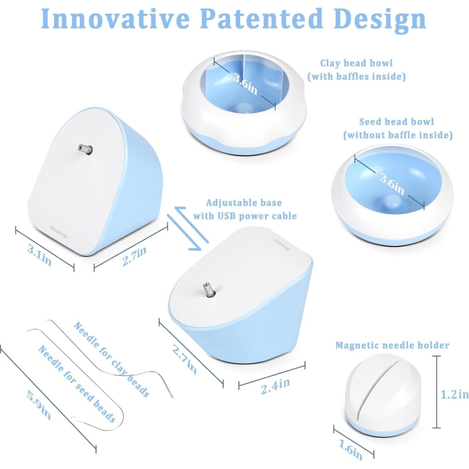 Hilo Eléctrico para Joyería Myartype 2-en-1 Azul