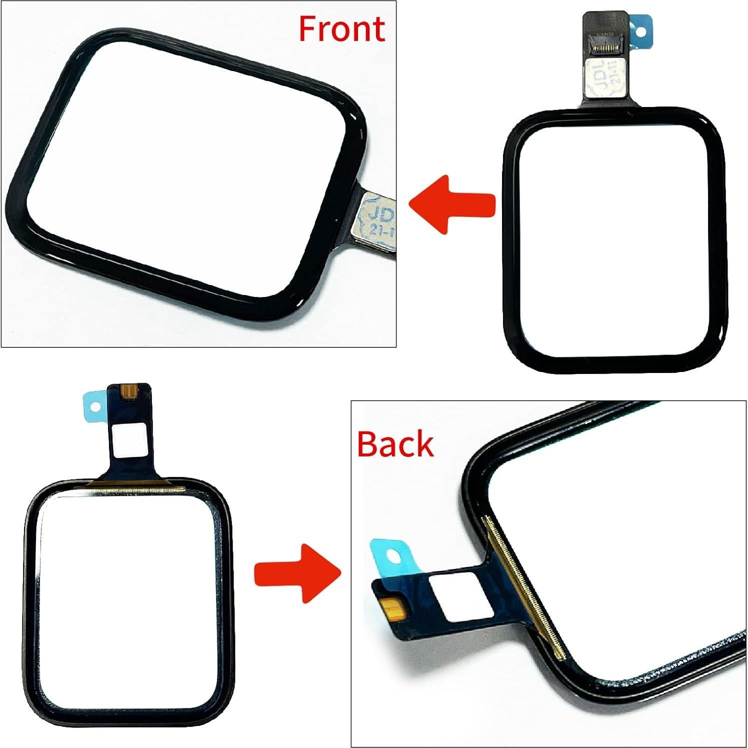 Reemplazo Lente Cristal Apple Watch Series 4 40mm - Kit Reparación