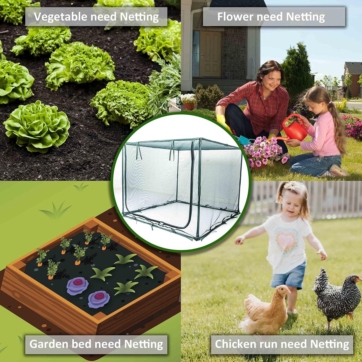 Cubierta de Malla Cuadrada 1.25m x 1.25m x 1.0m porayhut