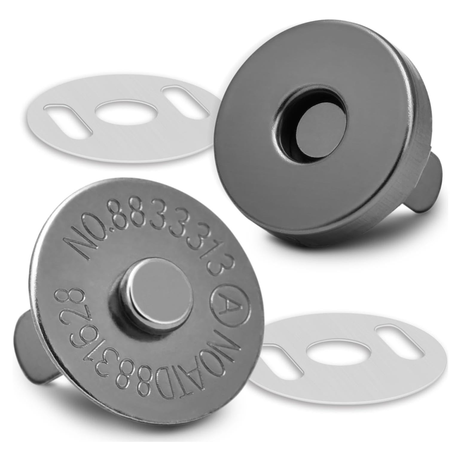 CooBigo 24 Sets Broches Magnéticos 14mm para Bolsos DIY