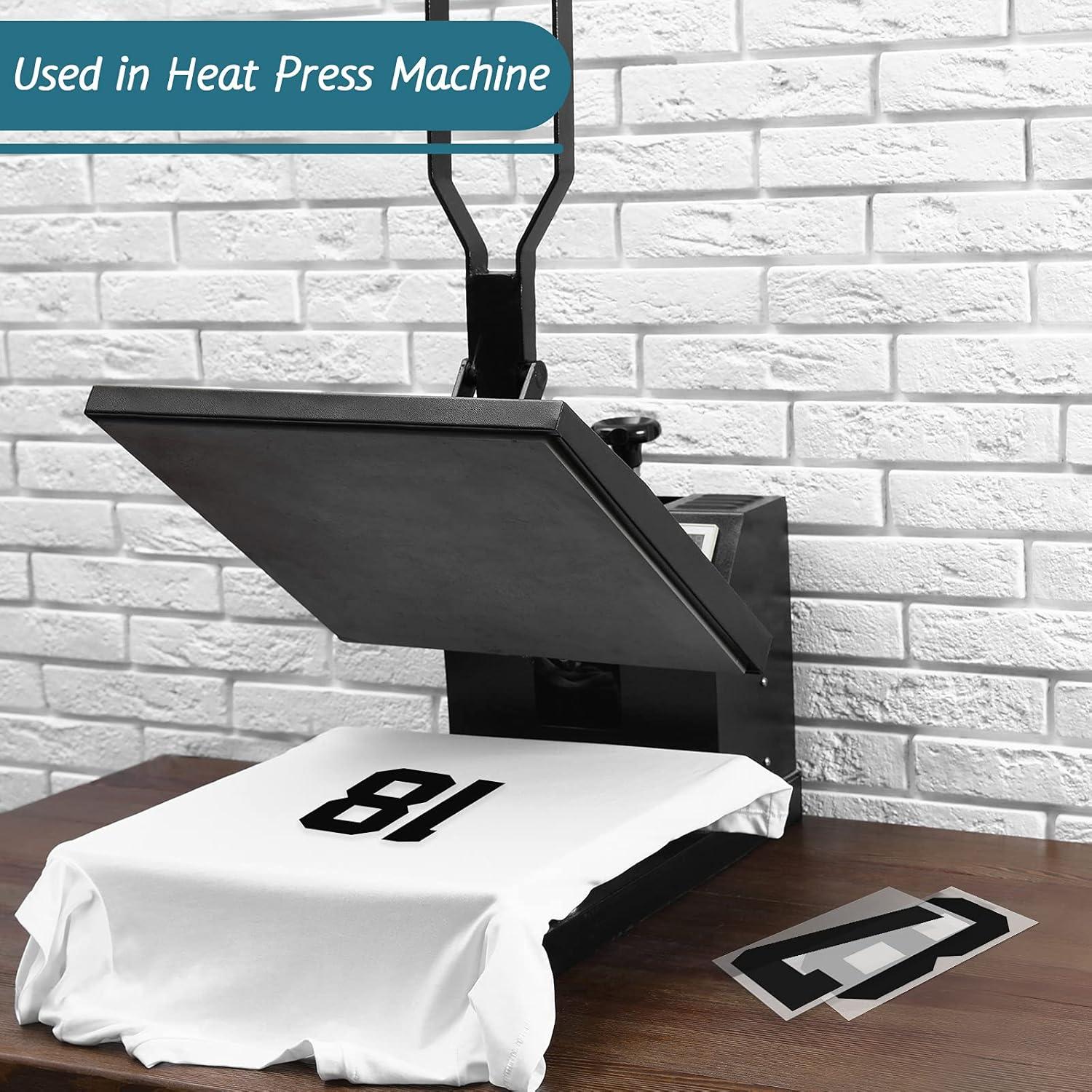 Zonon 22 Piezas Números Transferibles para Camisetas 7.62 cm