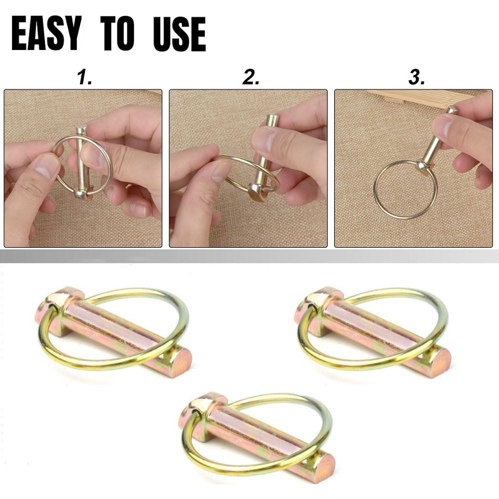 Kit de Pasadores de Seguridad Comonc 6 PCS 11 mm Alta Resistencia