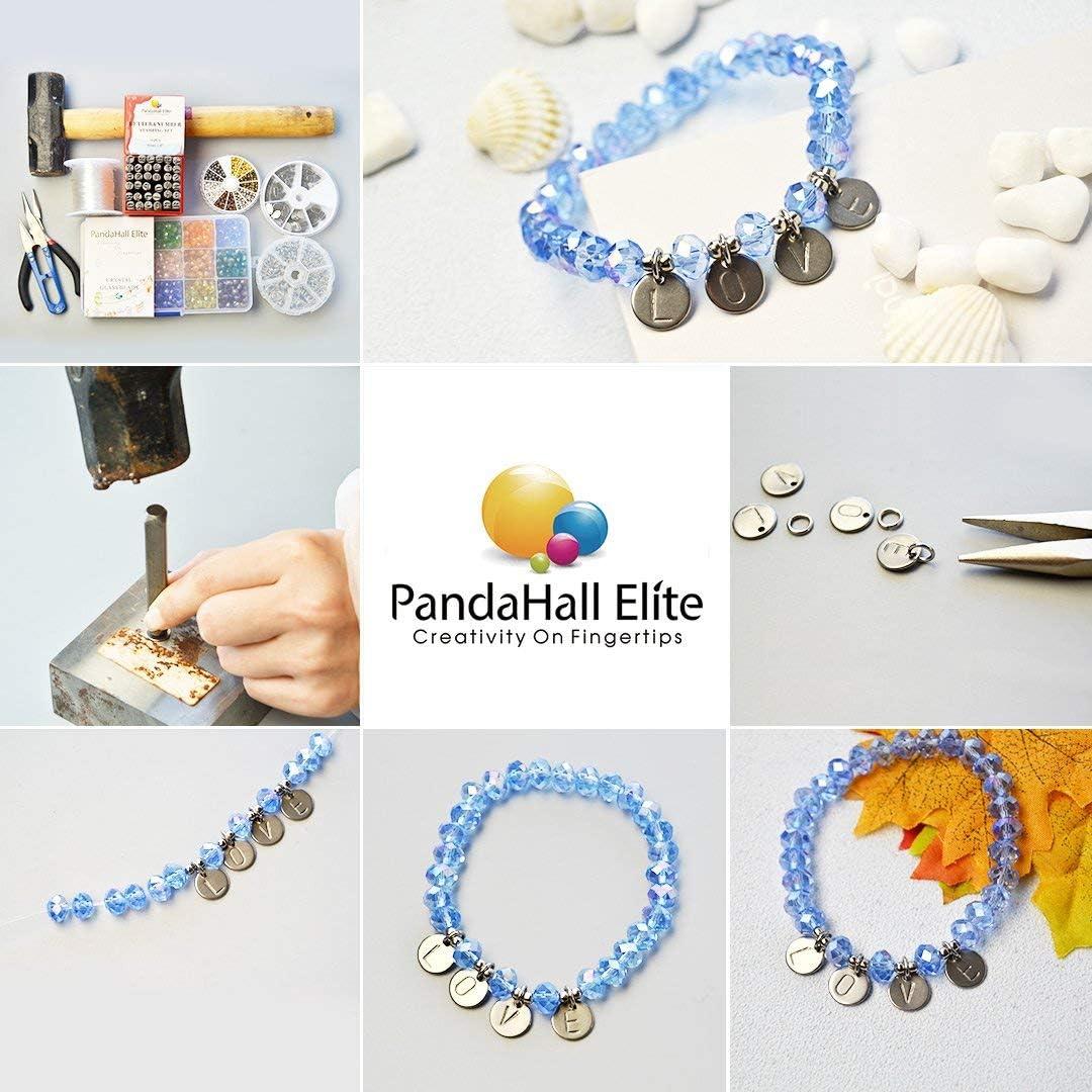 Kit de Estampado de Metal PH PandaHall 37 Piezas Letras y Números