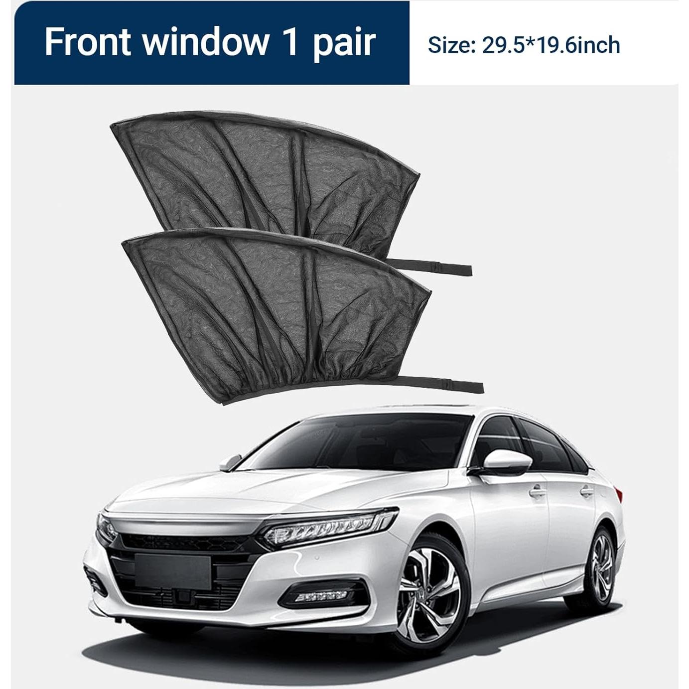Cubierta de Sombra para Ventana de Auto YYTQP 2 PCS 75x50cm