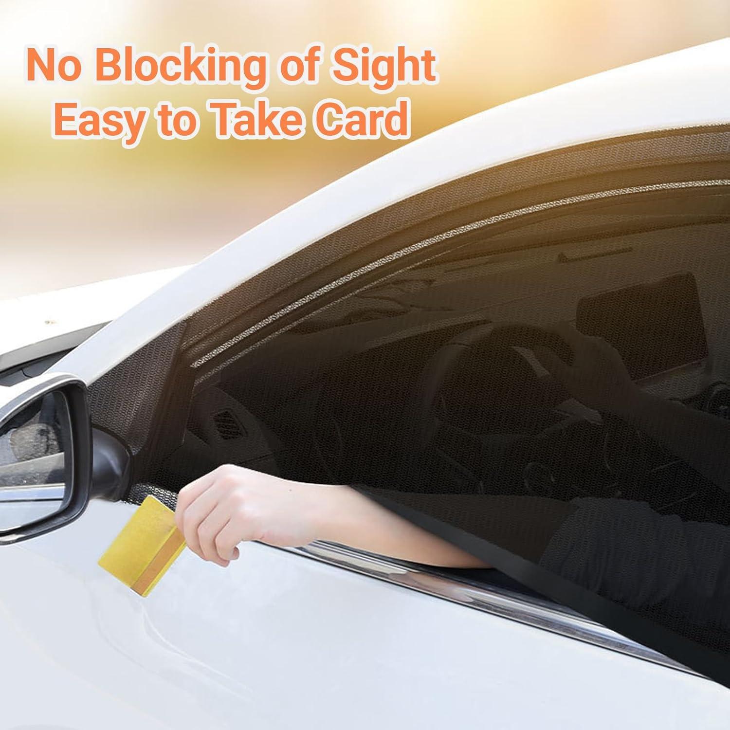 Cubierta de Sombra para Ventana de Auto YYTQP 2 PCS 75x50cm