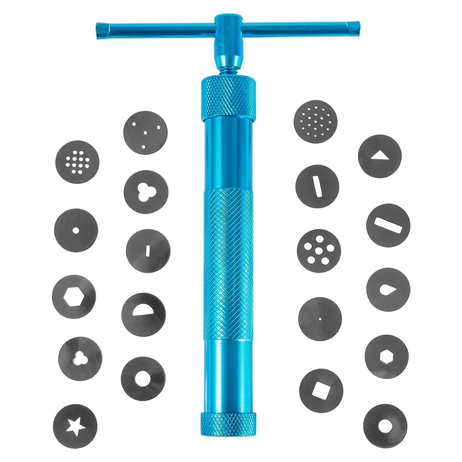 Juego de herramientas para decorar pasteles YAMHOHO con extrusora