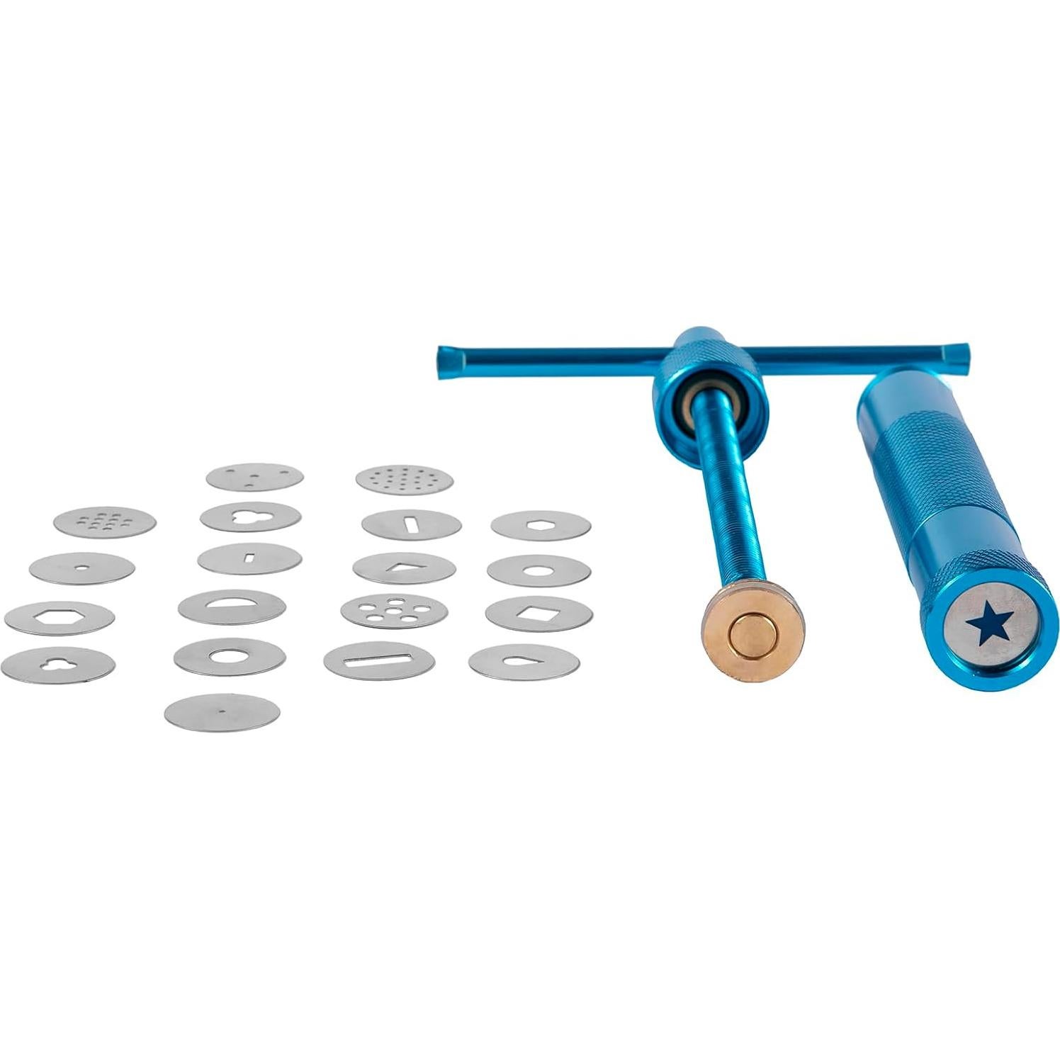 Juego de herramientas para decorar pasteles YAMHOHO con extrusora