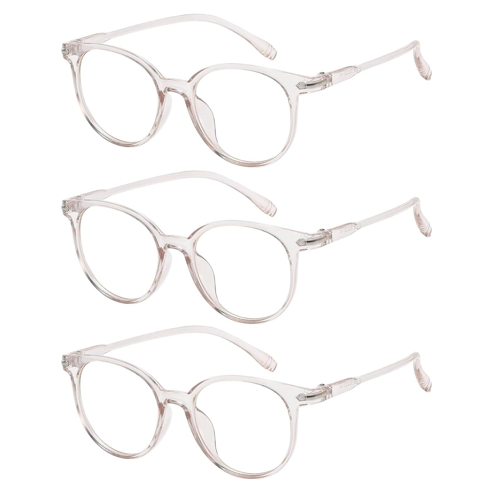 Gafas de luz azul OWL con lentes claros UV400 - Paquete de 3