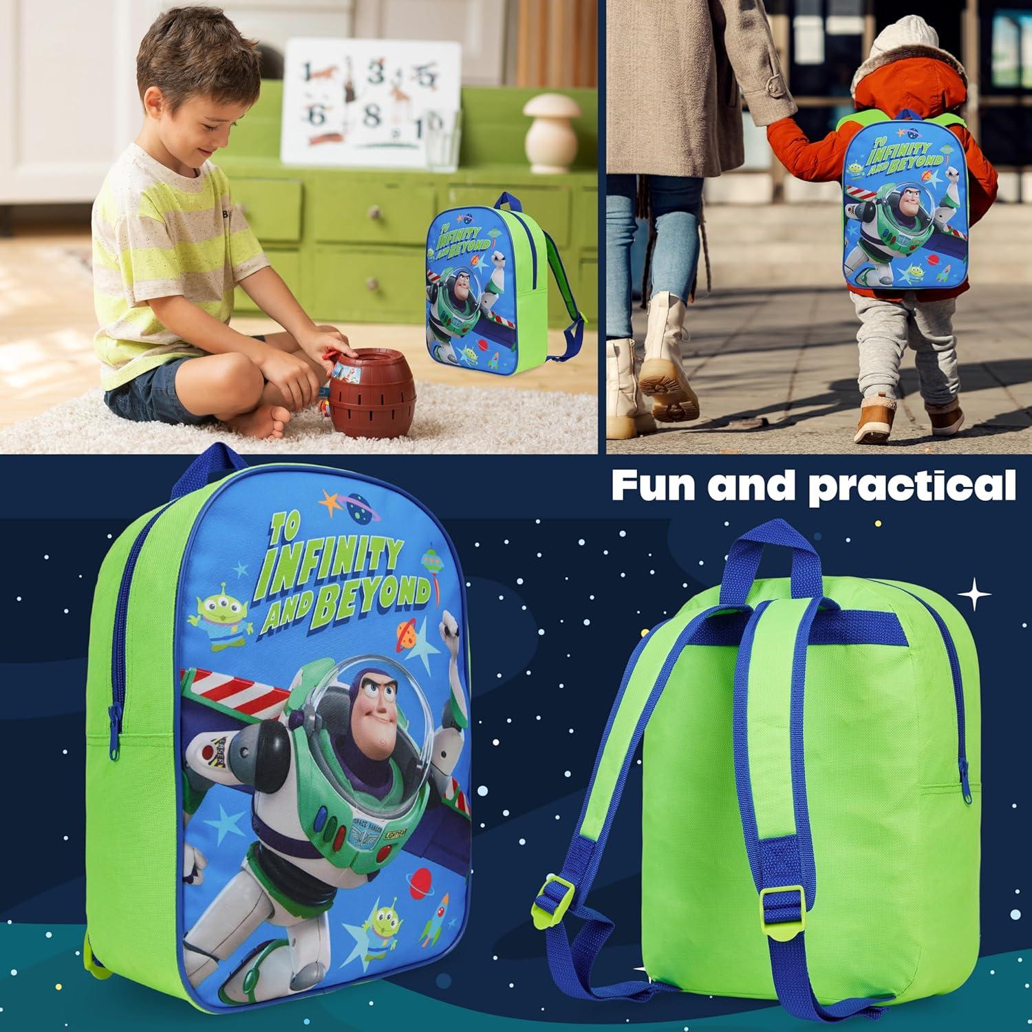 Mochila Get Trend Disney Buzz Azul para Niños 3+