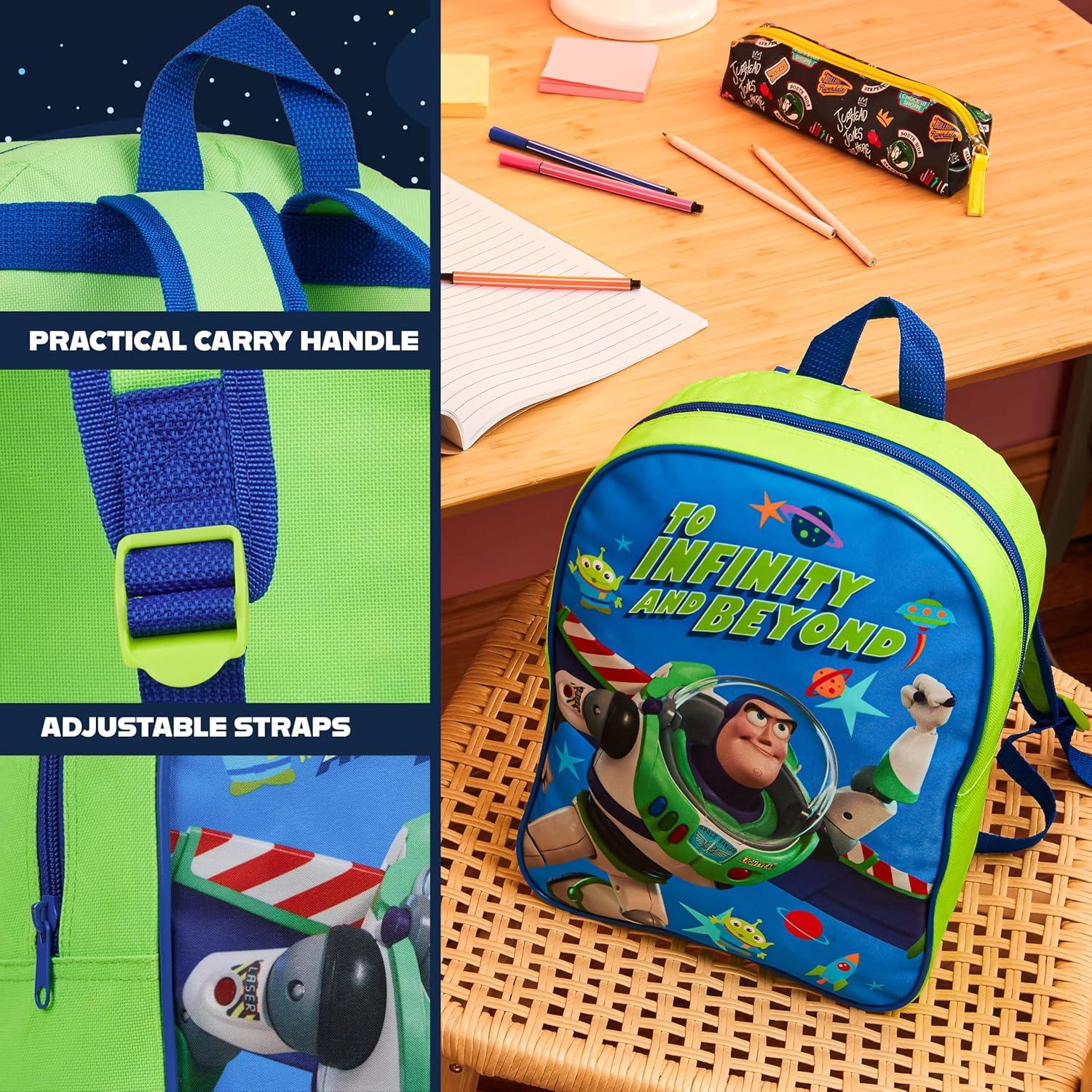Mochila Get Trend Disney Buzz Azul para Niños 3+