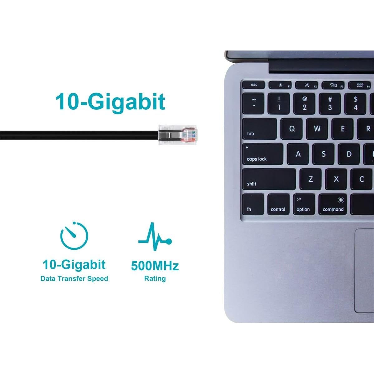 Cable Ethernet Cat6A Monoprice 0.15m STP Cobre Dorado