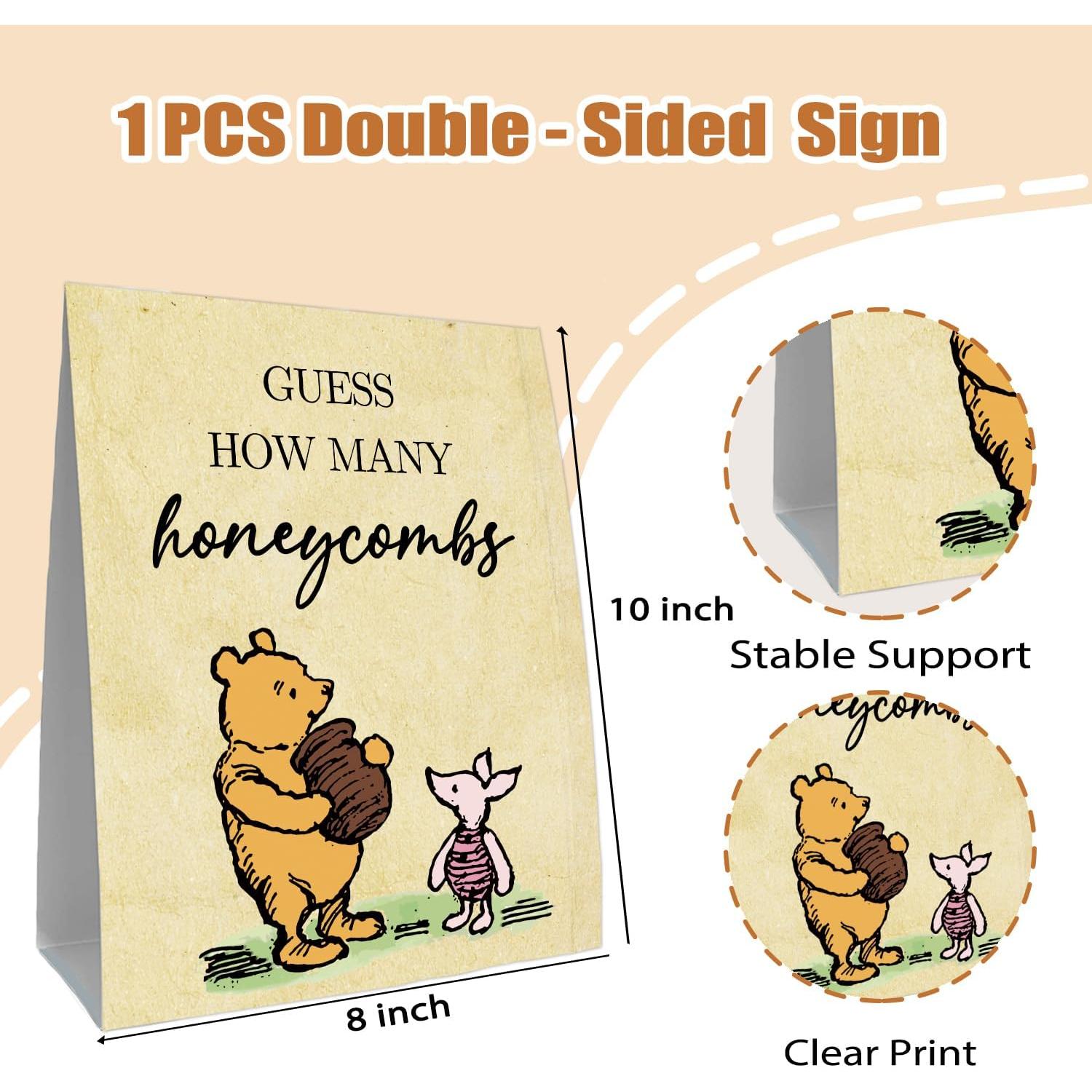 Juego de Adivinanza Baby Shower Guawubiang - 30 Tarjetas y Cartel