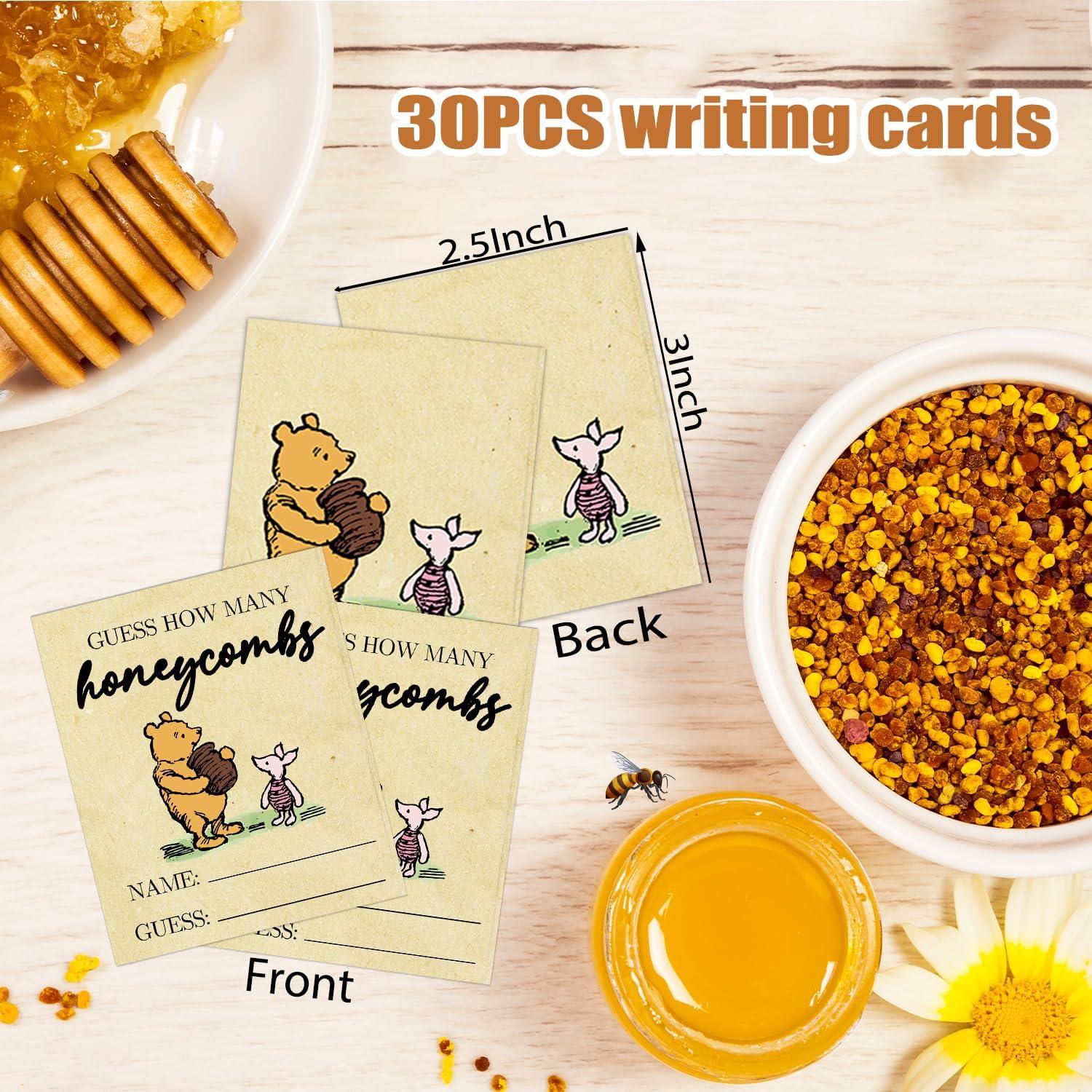 Juego de Adivinanza Baby Shower Guawubiang - 30 Tarjetas y Cartel