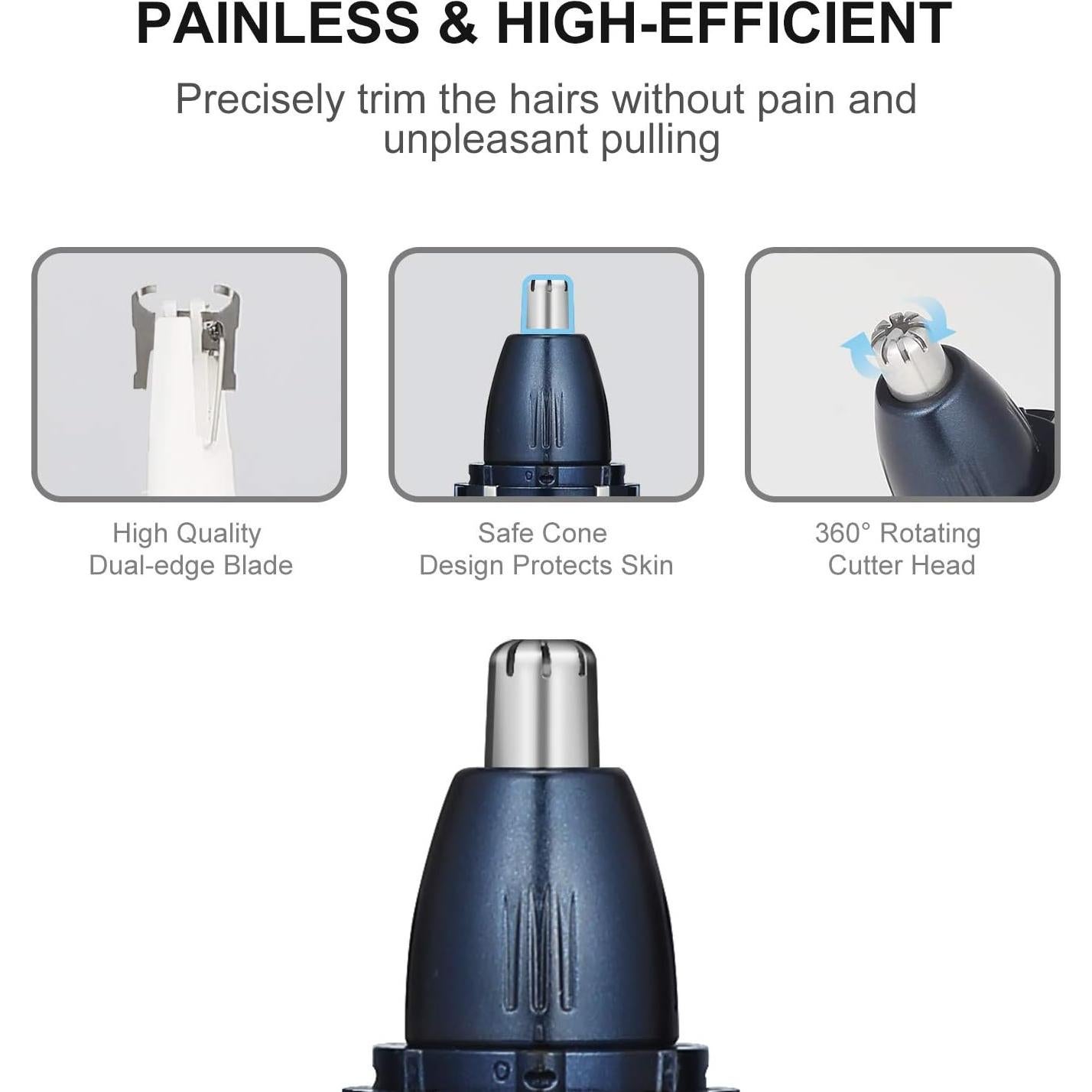 Recortador de Vello Nasal ONEDONE M018 USB Recargable