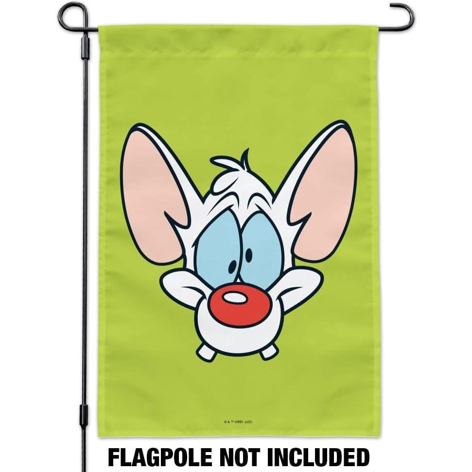 Bandera de Jardín Pinky y el Cerebro 48x33cm Graphics & More